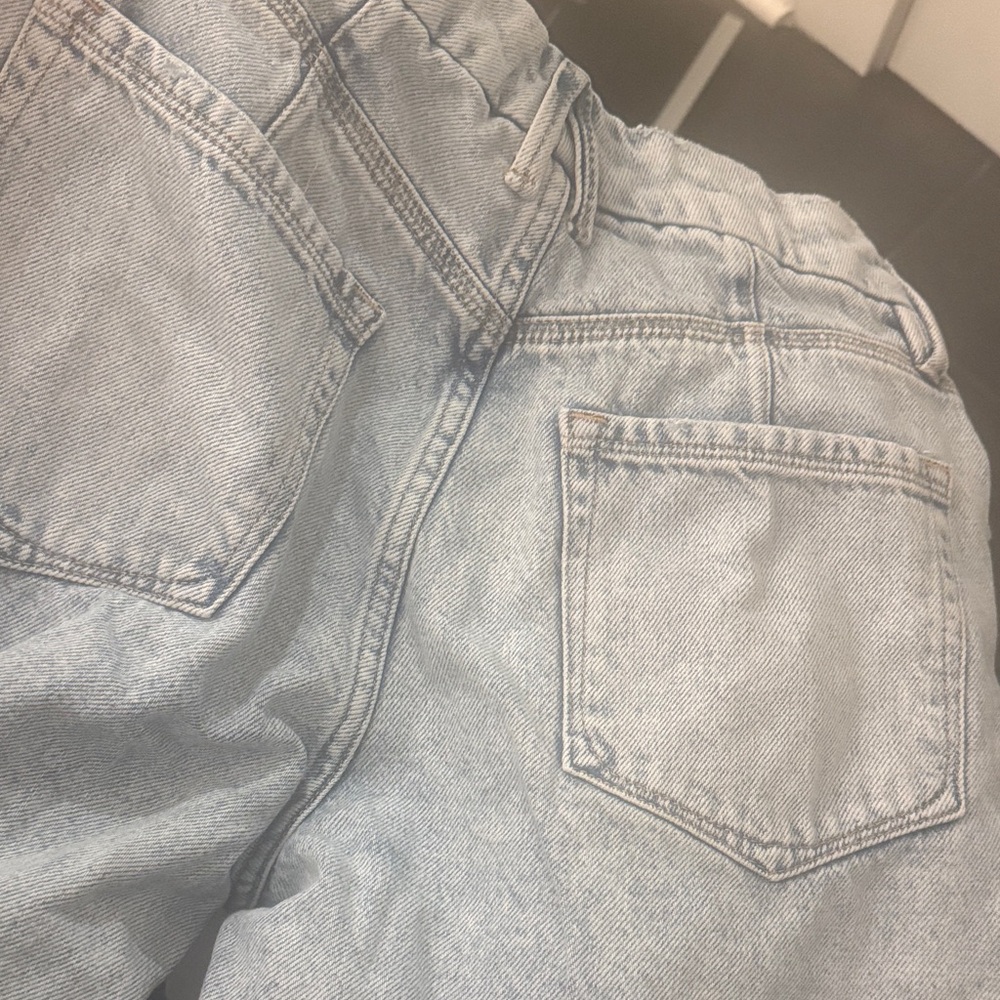 Good American 90’s relaxed Light Blue  Jeans 2/26 - Picture 6 of 6